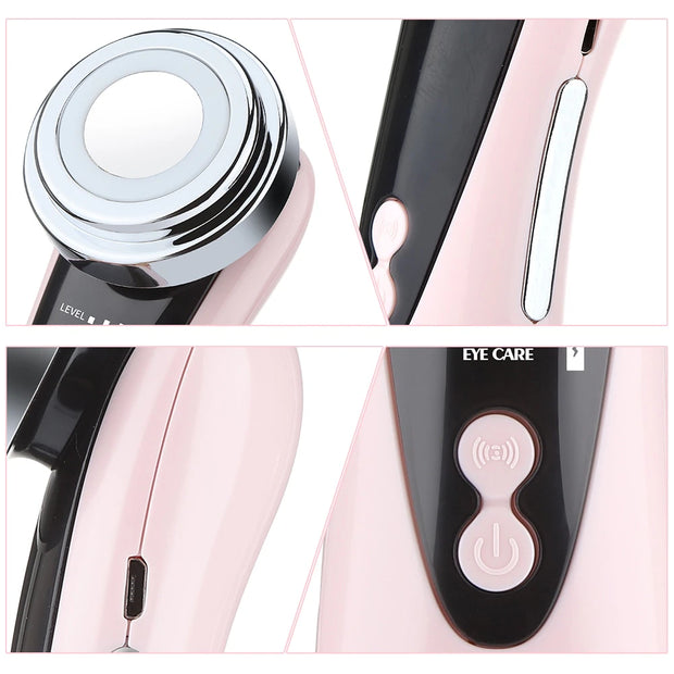 Hailicare Multifunctional Facial Skin Care Massager Electric Facial Massage Device Clean Face Skin Rejuvenation Lifting Tighten